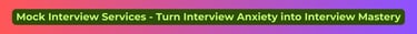 ADVERTISEMENT rectangle for mock interview service
