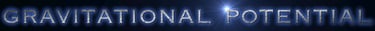 Energy stored by an object due to its height above the surface of Earth