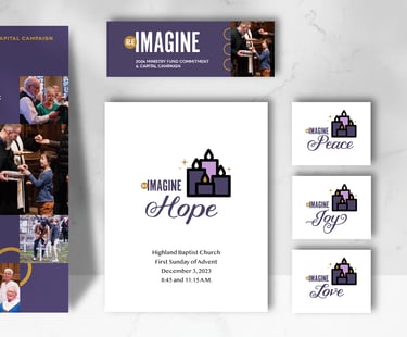 Poster, digital banner, program graphics