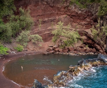 Red Sand Beach Maui Hawai'i