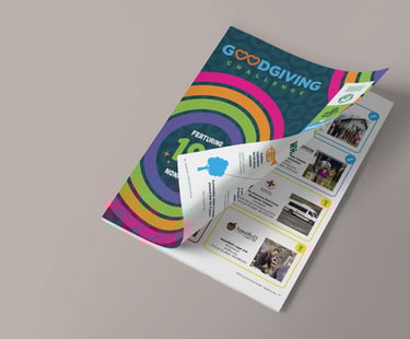 Magazine featuring local non profits