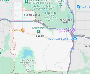 Encino, CA - service area