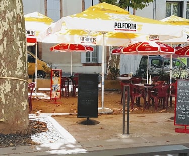 Café les Promenades à Dourgne