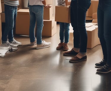 Bright living room with modern inventory