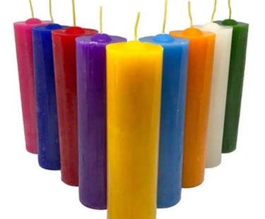 Vela 21 dias, 2kg, Todas as Cores.