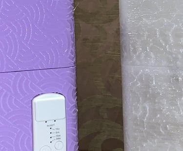 2x NUkit Protector case, purple, clear-white