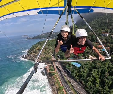 Tudo sob controle no voo ! :)