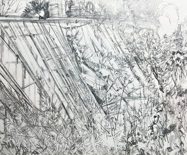 Scotney Castle glasshouse study