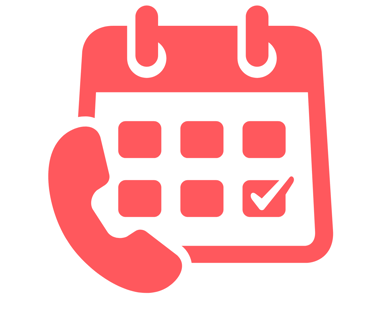 a phone and calendar icon