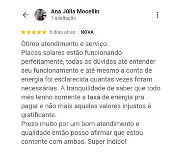 Placas solar