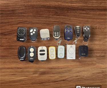 Comando de garagem ditec, nice, motorline, Skymaster, DEA, Faac, Why Evo, Marantec, Pujol, Sommer...