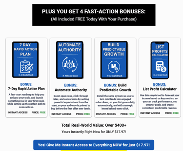 AI ScaleStack Review,AI ScaleStack price, AI ScaleStack OTO, AI ScaleStack upsells, AI ScaleStack  