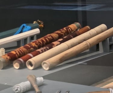 Quivers displayed a the Jeonju National Intangible Heritage Center