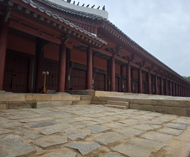 Hall at Jongmyo Shrine
