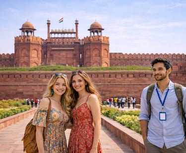 Visit Red Fort in Delhi with a Guide