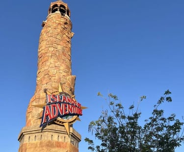 entrada principal parque islands of adventure en universal orlando resort