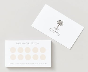 Carte de 10 cours de yoga en petit groupe chez NaturAnanda