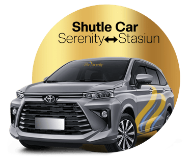 The serenity Punya Shutle Car Sendiri