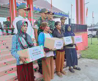 Upacara Penutupan TMMD