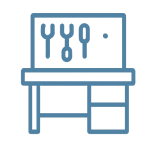 Amenagement ateliers picto