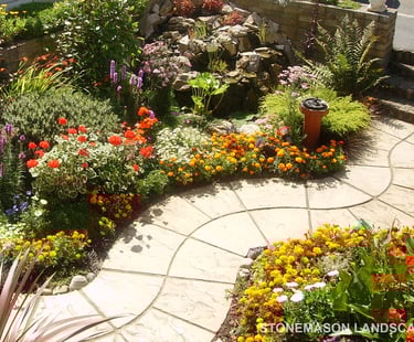 Curvey weaving paving Romford, Hornchurch, Upminster, Brentwood