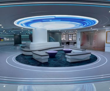 6 Meter Diameter Lighted Ceiling