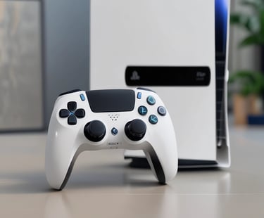 a close up of a video game controller