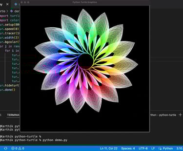 Python graphics projects