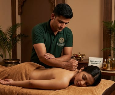 Deep Tissue Massage | Samaya Spa, Raipur