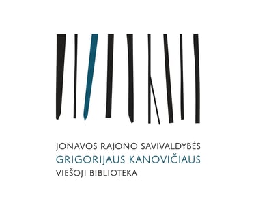 G. Kanovičiaus bibliotekos logotipas