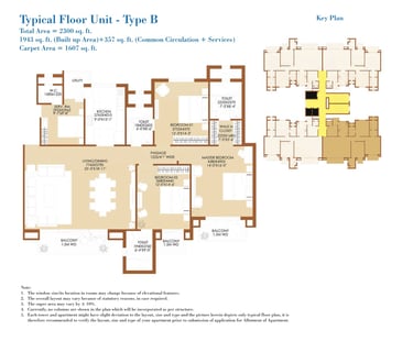 ATS Gold Meadows Lifestyle Derabassi Floor Plan