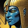 Egypt temple hieroglyph scenery creative
