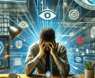 imagem representada pela dificuldade em adaptar as novas tecnologias.
