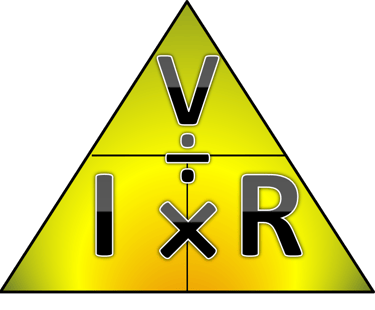 a magic triangle for Ohm's law