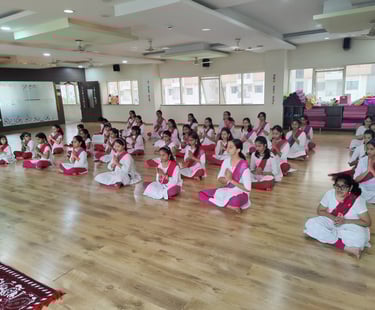 Yogini  Institute of Performing Arts studio with students
