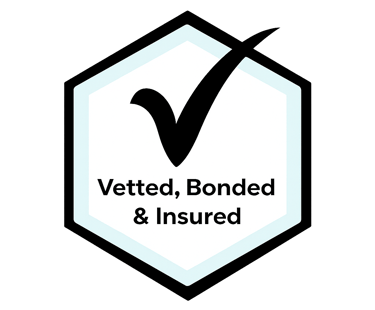 Fully vetted, bonded, & insured Safeguards Logo