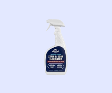 a bottle of cleanersering product with a spray bottle