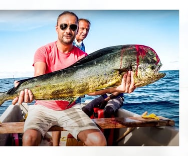 Deep sea fishing Zanzibar Dorado 
