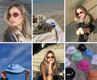Fashion and beauty UGC content portfolio with lifestyle videos