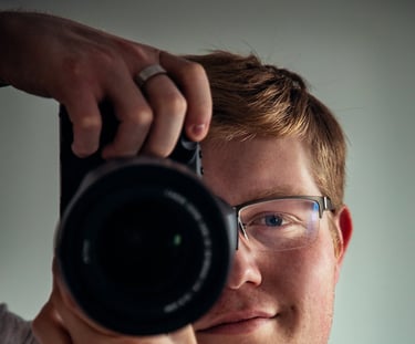 a man taking a picture of himself taking a picture of himself