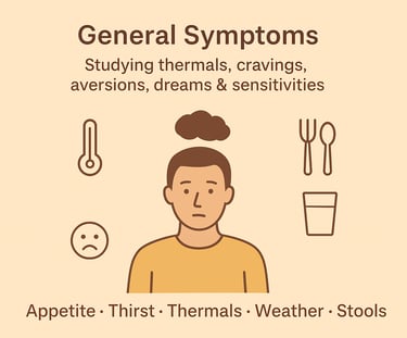General symotoms 