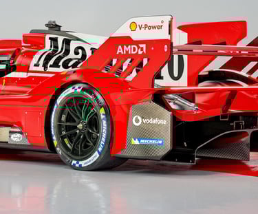 Livery de Ferrari hypercar inspirada en el Ferrari de F1 de Michael Schumacher