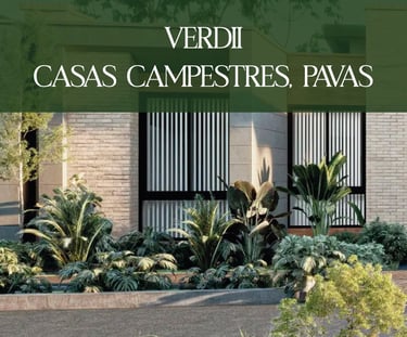 Verdii Casas Campestres en Cerritos. Proyectos Sobre Planos en Pereira
