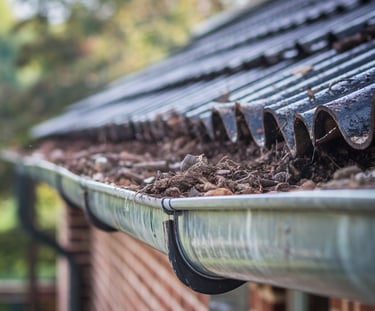 Dirty gutters