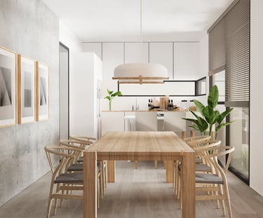 Interior Wood minimalistic luxury design