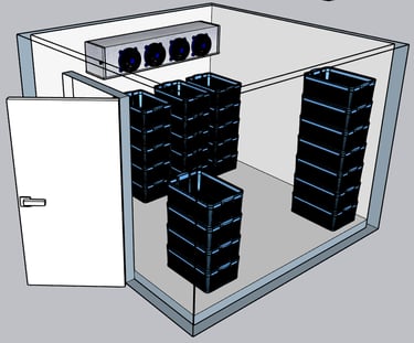 diseño y montaje de cuartos frios