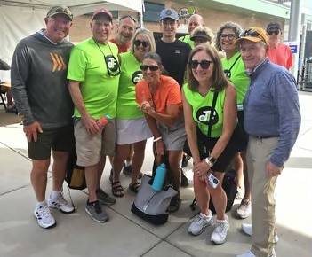 Dylan Frazier with several of the Team Dylan Frazier fans in Mesa