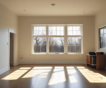 Bright living room with modern inventory