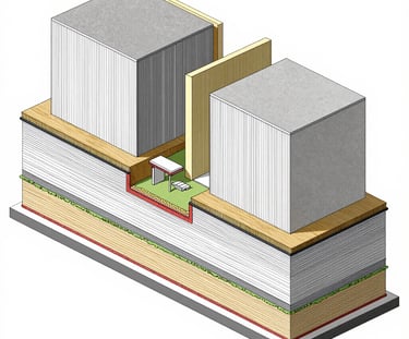 a man riding a skateboard down a street next to tall buildings