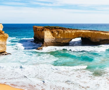 London Bridge,Great Ocean Road 2014 by Stefan Schäfer, Lich -